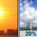 Memorial Day: Sunny then Slight Chance Showers And Thunderstorms
