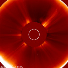 Latest LASCO C2 image of the Sun