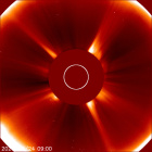 Latest LASCO C2 image of the Sun