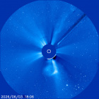 Latest LASCO C3 image of the Sun
