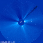 Latest LASCO C3 image of the Sun