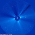Latest LASCO C3 image of the Sun