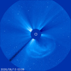 Latest LASCO C3 image of the Sun