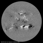 Latest SDO/HMI Magnetogram image of the Sun