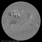 Latest SDO/HMI Magnetogram image of the Sun