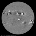 Latest SDO/HMI Magnetogram image of the Sun