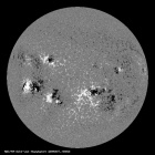 Latest SDO/HMI Magnetogram image of the Sun