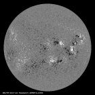 Latest SDO/HMI Magnetogram image of the Sun