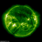 SOHO EIT 195 image of the sun