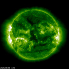 SOHO EIT 195 image of the sun