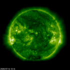 SOHO EIT 195 image of the sun