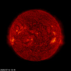 SOHO EIT 304 image of the sun
